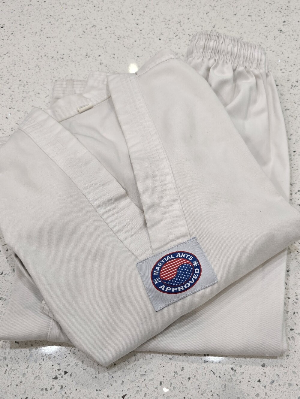 Martial Arts Approved Tae Kwon Do Uniform Size 1/150 Karate Halloween Costume
